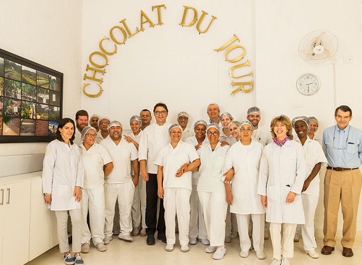 Chef chocolatier Oriol Balaguer na Chocolat du Jour